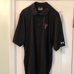 Under Armour Texas Tech Univ Polo - Sz Lg